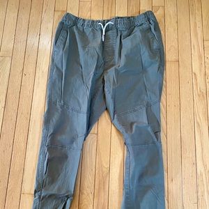 Men’s Olive Green Khaki Joggers